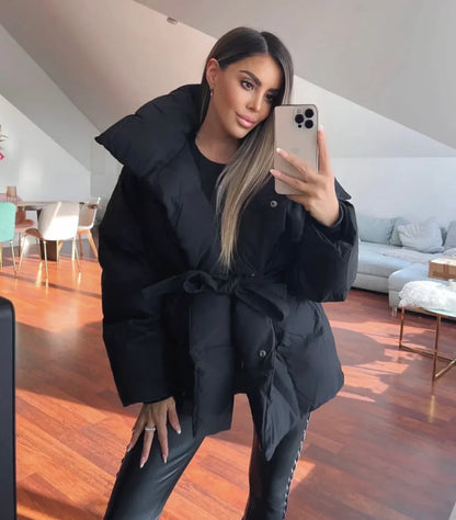 Ellie ® | Elegant Vadderad Jacka